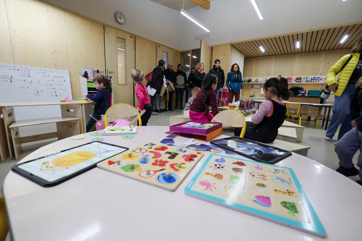 Maternelles de l'école Vert Bois à Chambéry