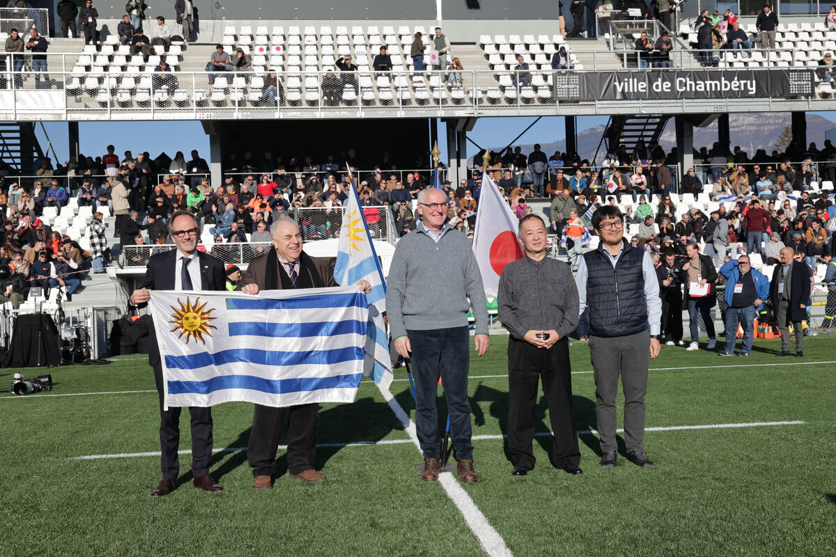 Match de Rugby rencontre Uruguay vs Japon