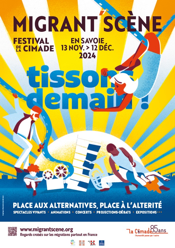 Affiche du festival Migrant'scène 2024